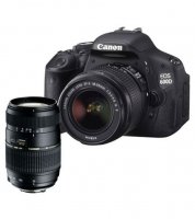 Canon EOS 600D With EF-S18-55mm IS II Lens And Tamron AF 70-300mm Camera