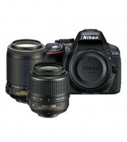 Nikon D5300 With 18-55 And 55-200 VR Lens Camera