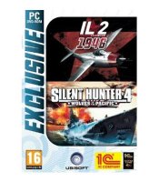 Ubisoft IL2 Sturmovik 1946 Plus Silent Hunter 4 Wolves Of The Pacific (PC) Gaming