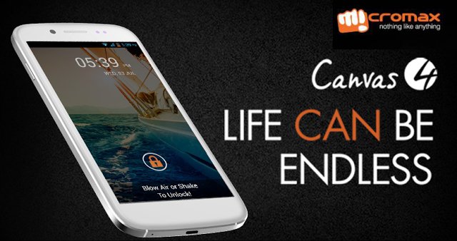 Micromax Canvas 4 A210: Improved Build Quality and Camera