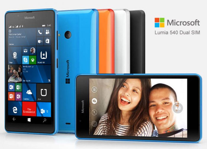 Microsoft Lumia 540 with Dual SIM 