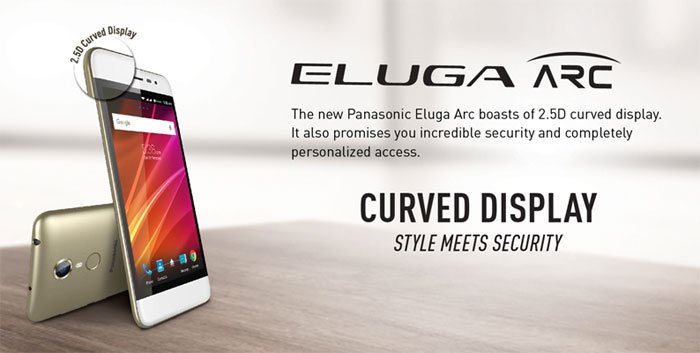 Panasonic Eluga Arc arrives with eye-catchy design and user-friendly features