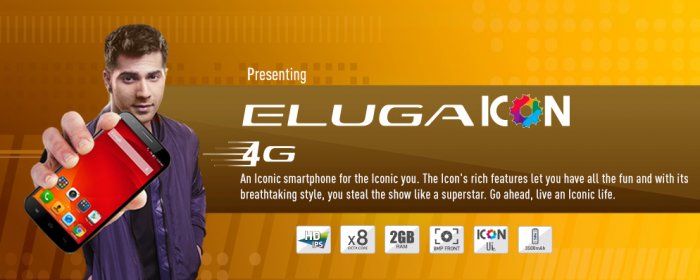 Panasonic Eluga Icon: 4G Octacore Smartphone with Dual Sim and Android KitKat OS