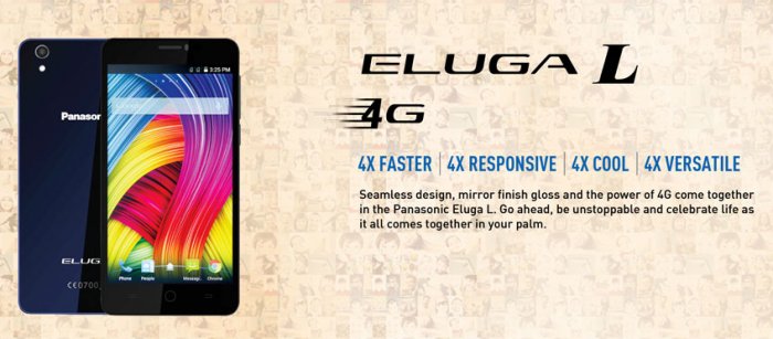 Panasonic Eluga L 4G: Dual SIM 4G phone with latest specifications