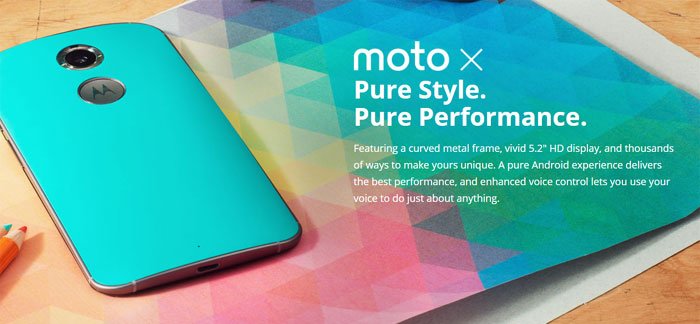 Talk for hours, capture images, and get fast response with Motorola Moto X 2nd Gen 32GB at your fingertips
