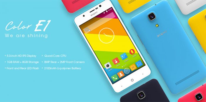 Zopo Color E1 ZP353: Budget smartphone with cool user friendly features