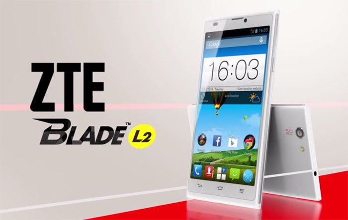 ZTE Blade L2: 5 inch display at a pocket friendly price.