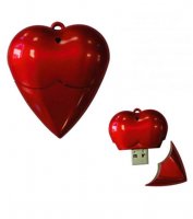 Brandaxis Heart Shape 4GB Pen Drive